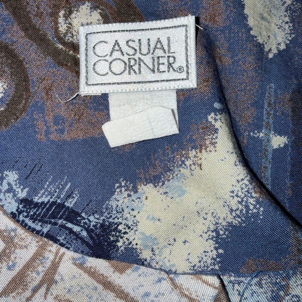 Casual Corner Patterned Blouse - Picture 4 of 4